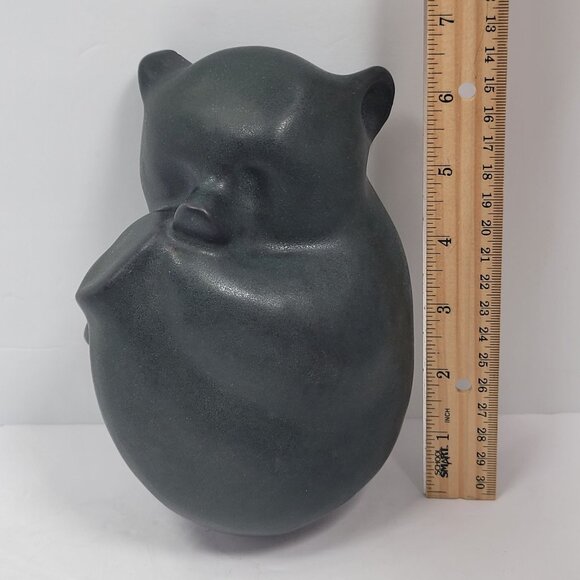 VTG Richard Lindh Arabia of Finland Bear Cub Art Pottery Sculpture MCM - Picture 7 of 7
